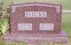 Bruce Wilmer & Nora Belle (Minich) Hicks headstone