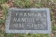 Frank Wilson Randolph (I37599)