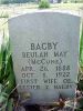 Beulah May (McCune) Bagby 1888-1922