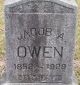 Jacob Andrew Owen 1852-1929