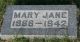 Mary Jane (Gibson) McKinney 1866-1942