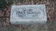 Rosie Rebecca (Dewalt) Nicholas headstone